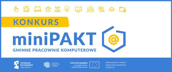 Banner reklamowy konkursu miniPAKT