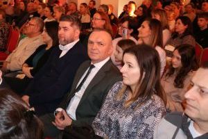 Jacek Kosmala- Burmistrz Nidzicy,Paweł Przybyłek Wicestarosta Nidzicki wraz z gośćmi na widowni