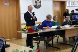 Burmistrz Nidzicy przemawia