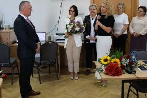 Dyrektor CUW składa życzenia Burmistrzowi Nidzicy