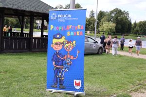 Baner promocyjny akcję policji