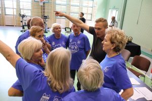 Seniorzy przygotowują sie do zawodów