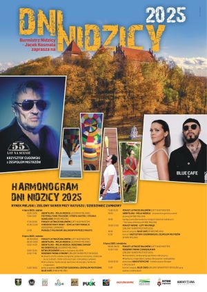 Dni Nidzicy 2025 r - plakat