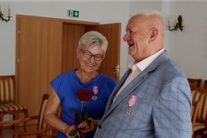 Para Jubilatów z Medalami za Długoletnie Pożycie Małżeńskie