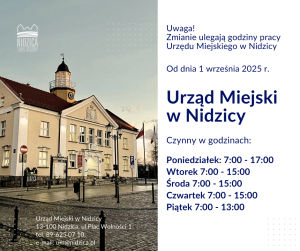 Nowe godziny pracy urzędu