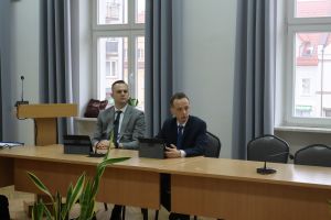 Radni Rady Miejskiej w Sali Konferencyjnej Urzędu Miejskiego w Nidzicy podczas Sejsji Rady Miejskiej w Nidzicy (2)