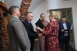 Burmistrz Nidzicy składa życzenia pani Sołtys