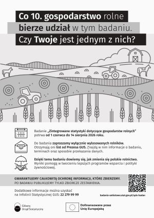 PlakatpromocyjnybadaniaZintegrowanestatystykidotycz─ůcegospodarstwrolnych(R-SGR)-obrazy-1