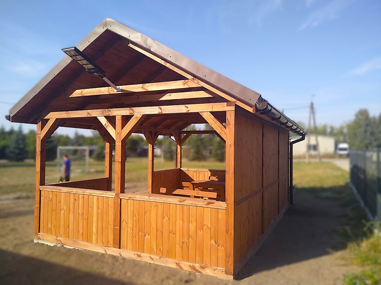 Wiata w sołectwie Rozdroże