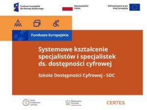 Dołącz do Szkoły Dostępności Cyfrowej - zdobądź nowe kompetencje!